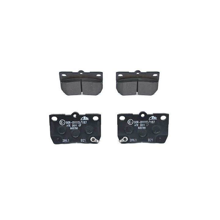 Stabdžių trinkelių rinkinys, diskinis stabdys ATE 13.0460-5790.2