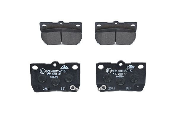 Stabdžių trinkelių rinkinys, diskinis stabdys ATE 13.0460-5790.2