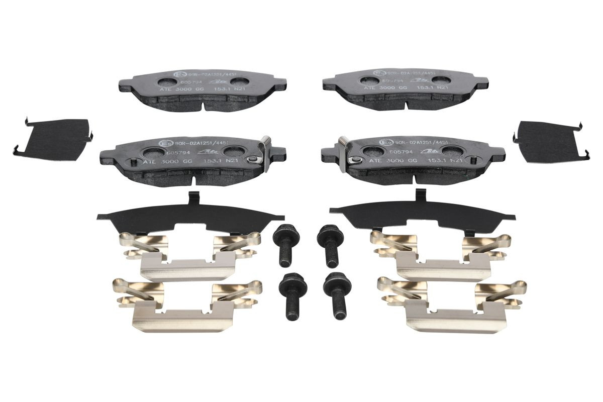 Stabdžių trinkelių rinkinys, diskinis stabdys ATE 13.0460-5794.2