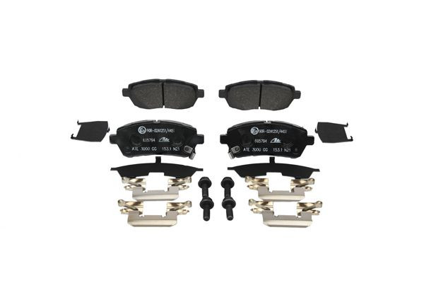 Stabdžių trinkelių rinkinys, diskinis stabdys ATE 13.0460-5794.2