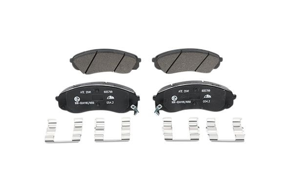 Stabdžių trinkelių rinkinys, diskinis stabdys ATE 13.0460-5799.2