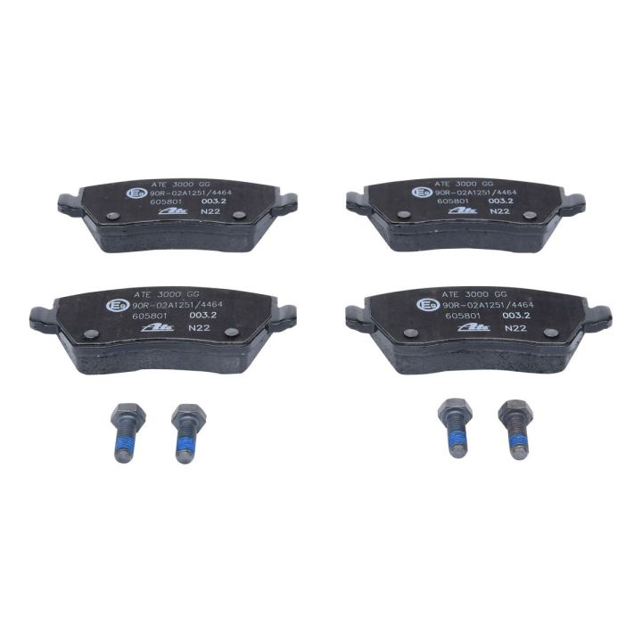 Stabdžių trinkelių rinkinys, diskinis stabdys ATE 13.0460-5801.2