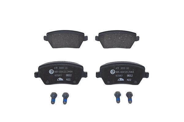 Stabdžių trinkelių rinkinys, diskinis stabdys ATE 13.0460-5801.2