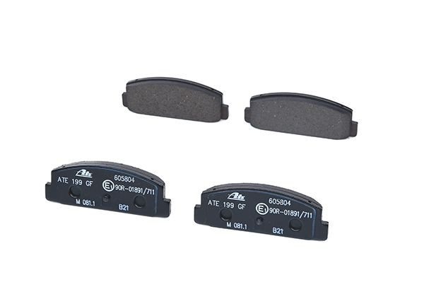 Stabdžių trinkelių rinkinys, diskinis stabdys ATE 13.0460-5804.2