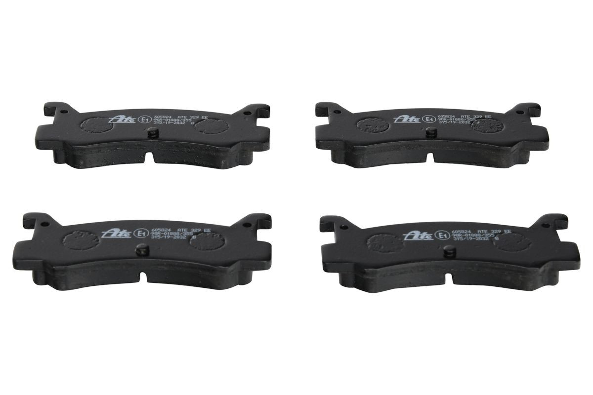 Stabdžių trinkelių rinkinys, diskinis stabdys ATE 13.0460-5824.2