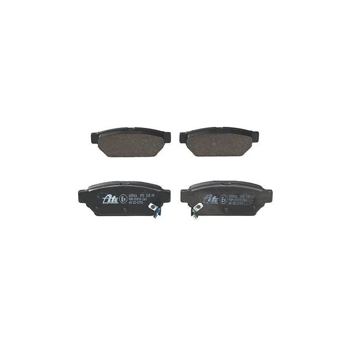 Stabdžių trinkelių rinkinys, diskinis stabdys ATE 13.0460-5826.2