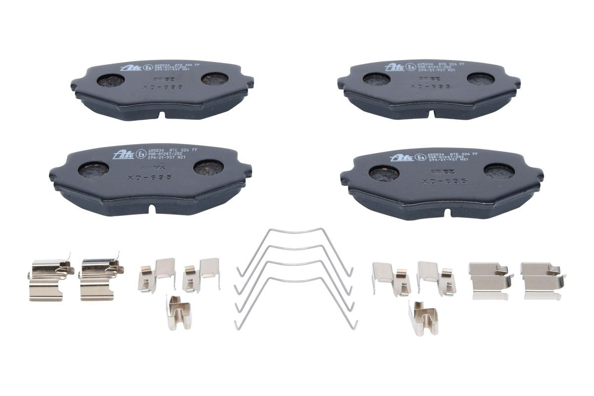 Stabdžių trinkelių rinkinys, diskinis stabdys ATE 13.0460-5834.2