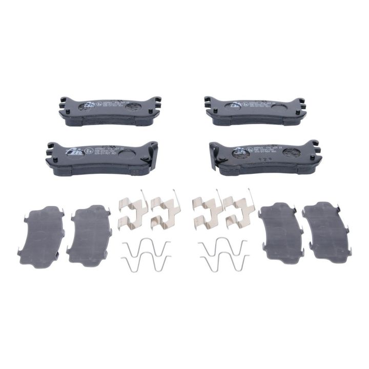 Stabdžių trinkelių rinkinys, diskinis stabdys ATE 13.0460-5865.2