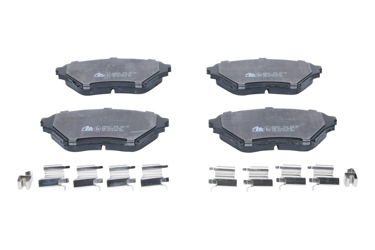 Stabdžių trinkelių rinkinys, diskinis stabdys ATE 13.0460-5867.2