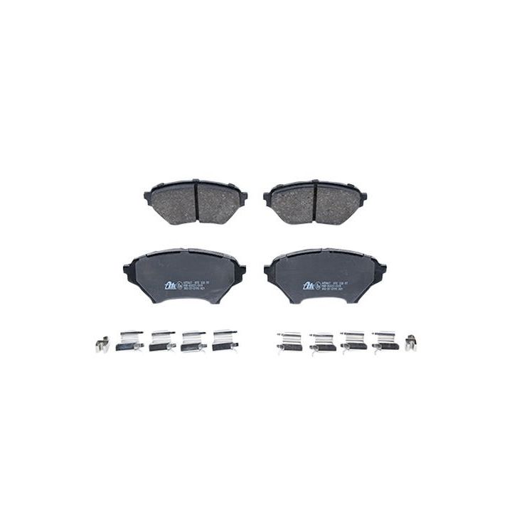 Stabdžių trinkelių rinkinys, diskinis stabdys ATE 13.0460-5867.2