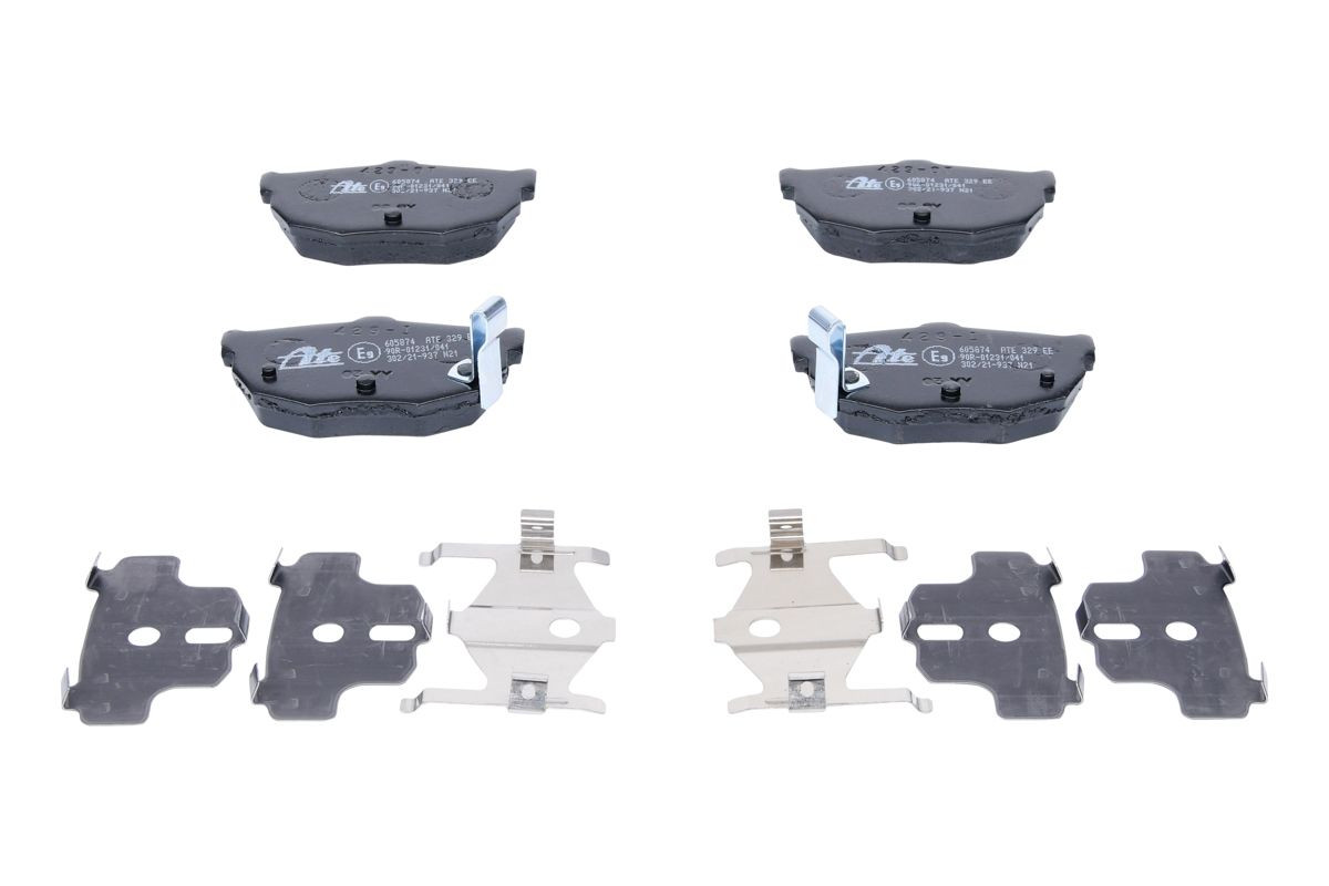 Stabdžių trinkelių rinkinys, diskinis stabdys ATE 13.0460-5874.2