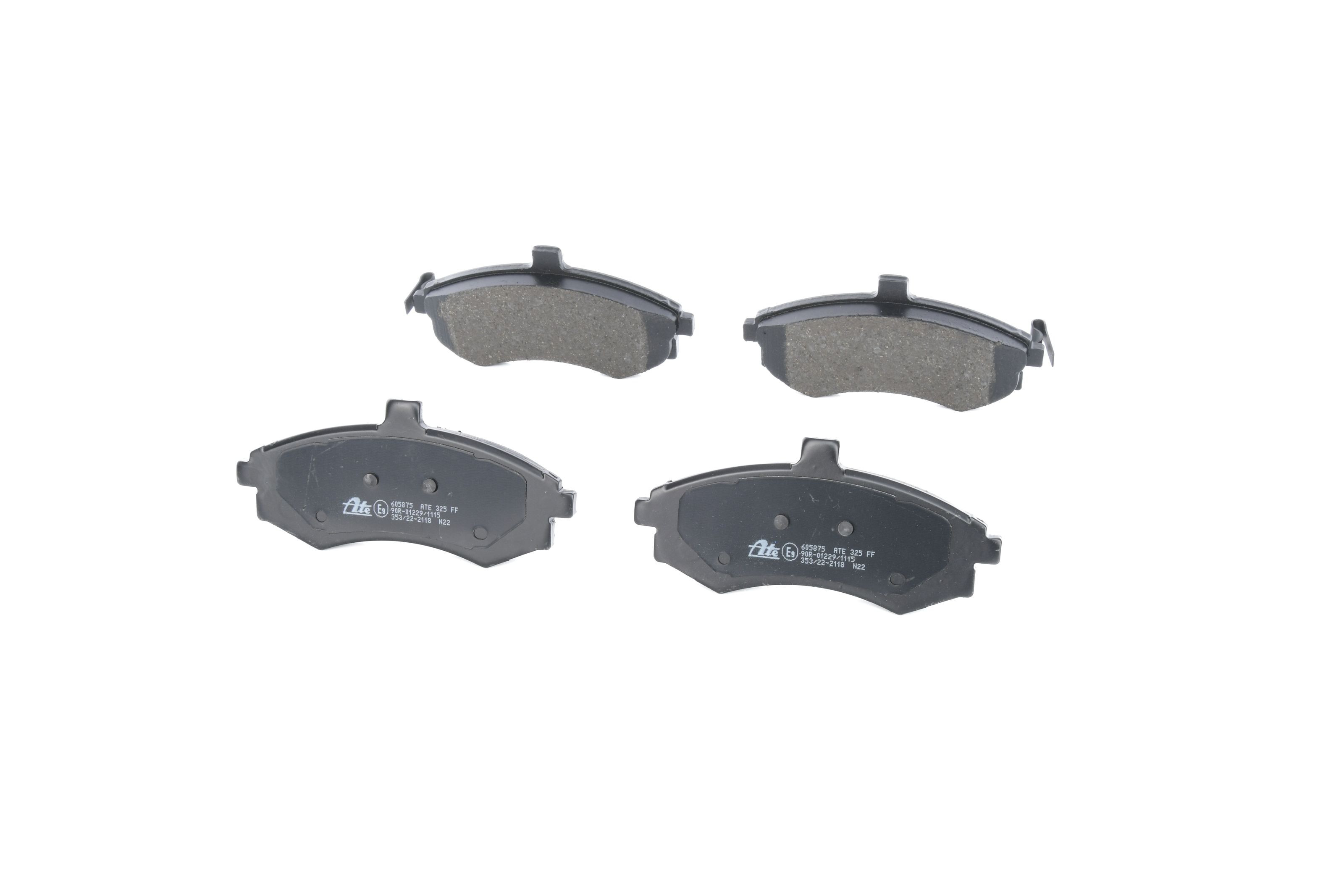 Stabdžių trinkelių rinkinys, diskinis stabdys ATE 13.0460-5875.2