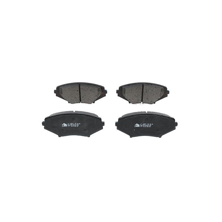 Stabdžių trinkelių rinkinys, diskinis stabdys ATE 13.0460-5877.2