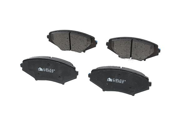 Stabdžių trinkelių rinkinys, diskinis stabdys ATE 13.0460-5877.2