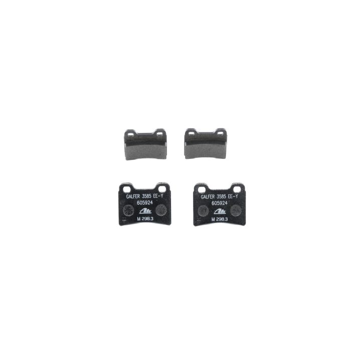 Stabdžių trinkelių rinkinys, diskinis stabdys ATE 13.0460-5924.2