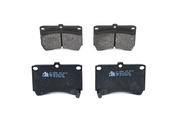 Stabdžių trinkelių rinkinys, diskinis stabdys ATE 13.0460-5944.2