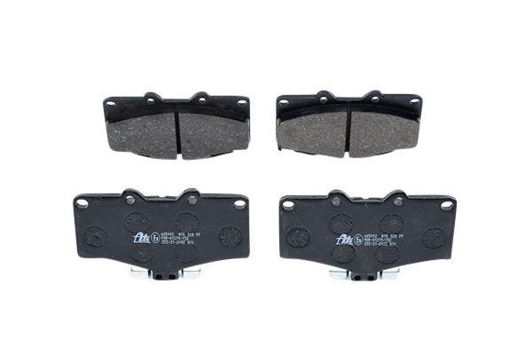 Stabdžių trinkelių rinkinys, diskinis stabdys ATE 13.0460-5992.2