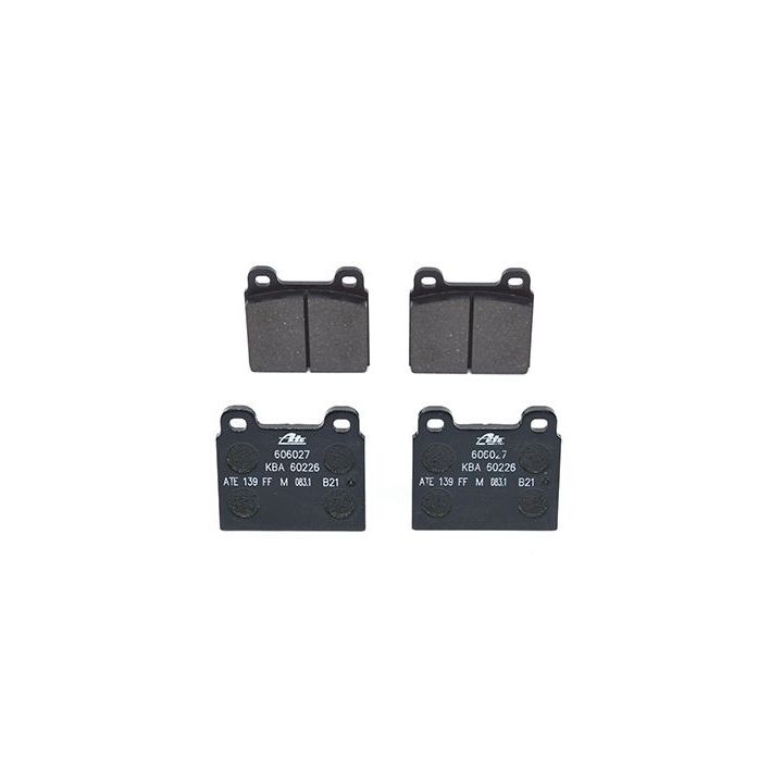 Stabdžių trinkelių rinkinys, diskinis stabdys ATE 13.0460-6027.2