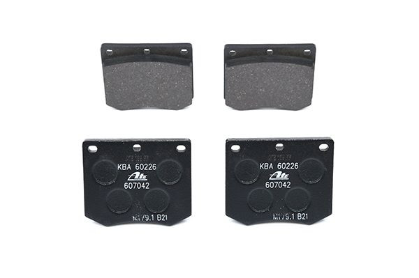 Stabdžių trinkelių rinkinys, diskinis stabdys ATE 13.0460-7042.2