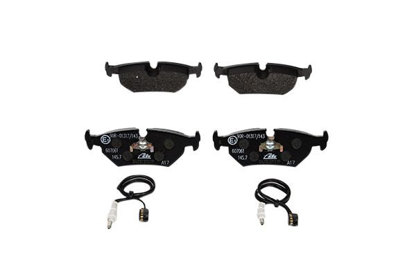 Stabdžių trinkelių rinkinys, diskinis stabdys ATE 13.0460-7061.2