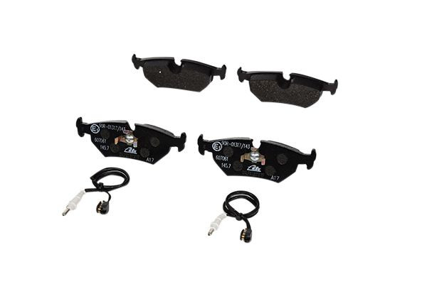 Stabdžių trinkelių rinkinys, diskinis stabdys ATE 13.0460-7061.2