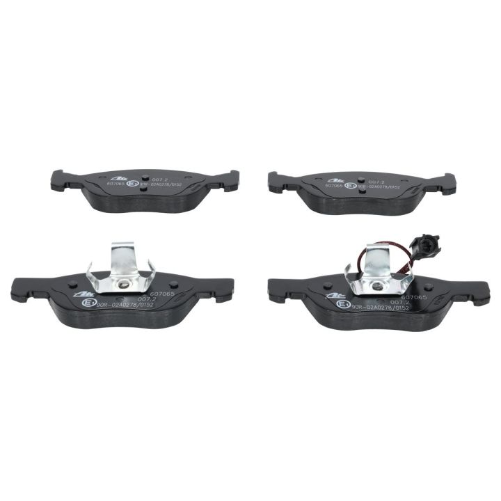 Stabdžių trinkelių rinkinys, diskinis stabdys ATE 13.0460-7065.2