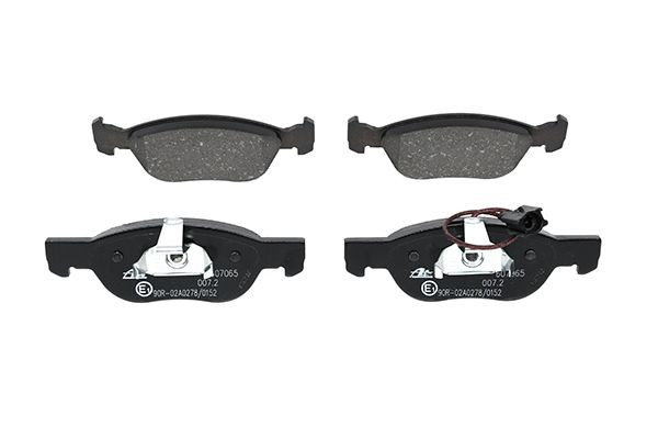 Stabdžių trinkelių rinkinys, diskinis stabdys ATE 13.0460-7065.2