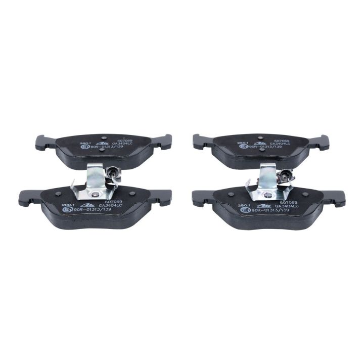 Stabdžių trinkelių rinkinys, diskinis stabdys ATE 13.0460-7069.2