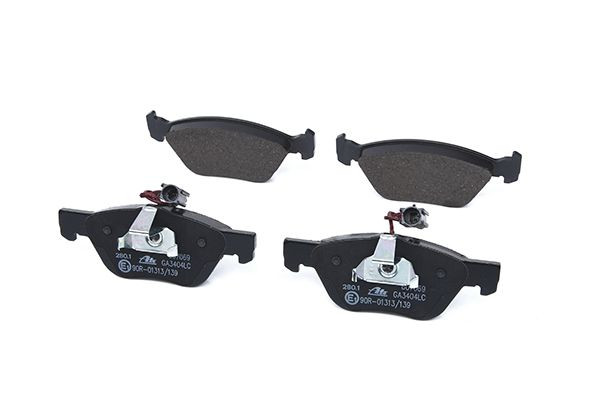 Stabdžių trinkelių rinkinys, diskinis stabdys ATE 13.0460-7069.2