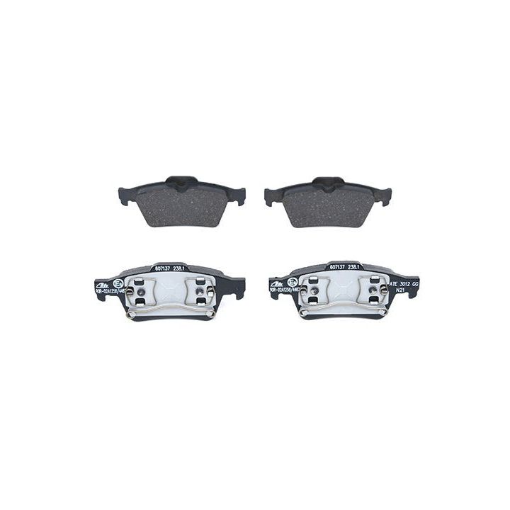 Stabdžių trinkelių rinkinys, diskinis stabdys ATE 13.0460-7137.2