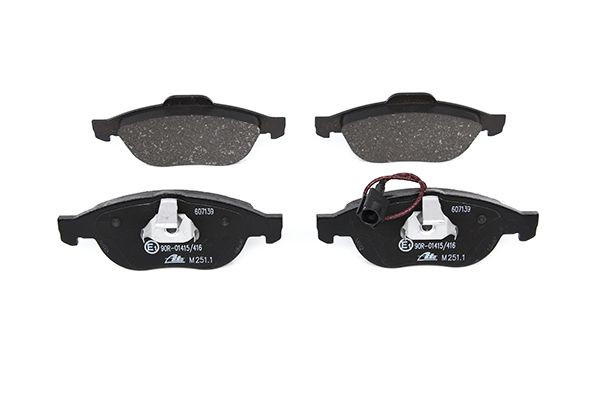 Stabdžių trinkelių rinkinys, diskinis stabdys ATE 13.0460-7139.2