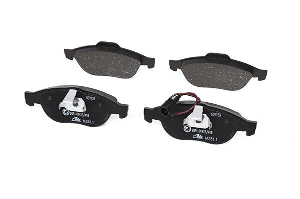 Stabdžių trinkelių rinkinys, diskinis stabdys ATE 13.0460-7139.2