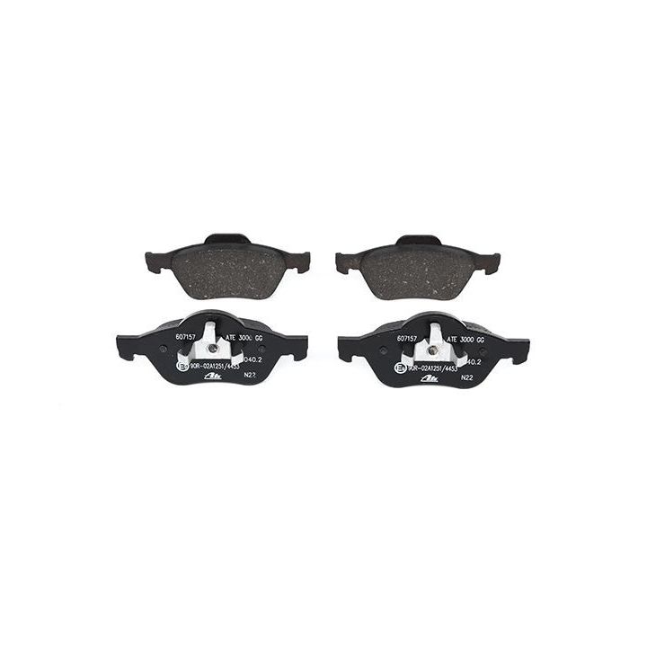 Stabdžių trinkelių rinkinys, diskinis stabdys ATE 13.0460-7157.2