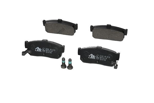 Stabdžių trinkelių rinkinys, diskinis stabdys ATE 13.0460-7193.2