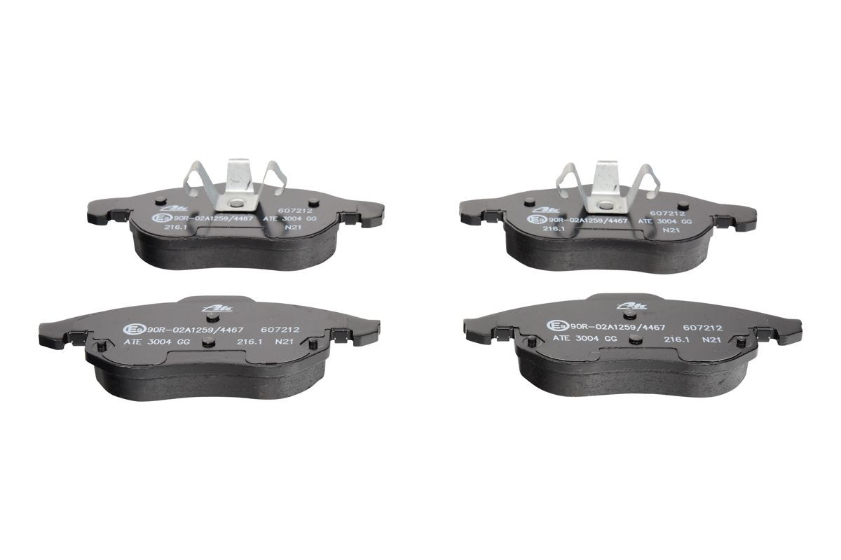 Stabdžių trinkelių rinkinys, diskinis stabdys ATE 13.0460-7212.2