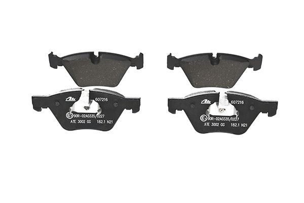 Stabdžių trinkelių rinkinys, diskinis stabdys ATE 13.0460-7216.2