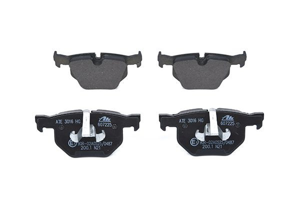 Stabdžių trinkelių rinkinys, diskinis stabdys ATE 13.0460-7225.2