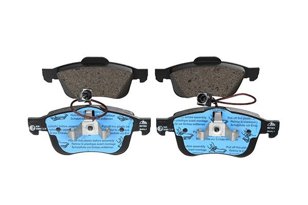Stabdžių trinkelių rinkinys, diskinis stabdys ATE 13.0460-7265.2