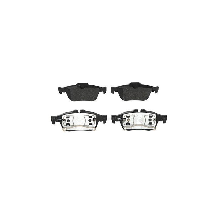 Stabdžių trinkelių rinkinys, diskinis stabdys ATE 13.0460-7287.2