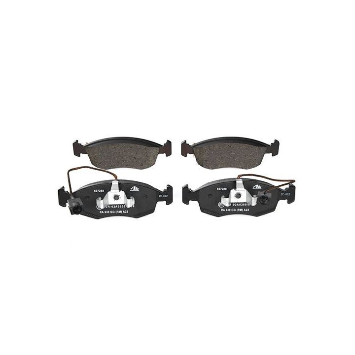 Stabdžių trinkelių rinkinys, diskinis stabdys ATE 13.0460-7288.2