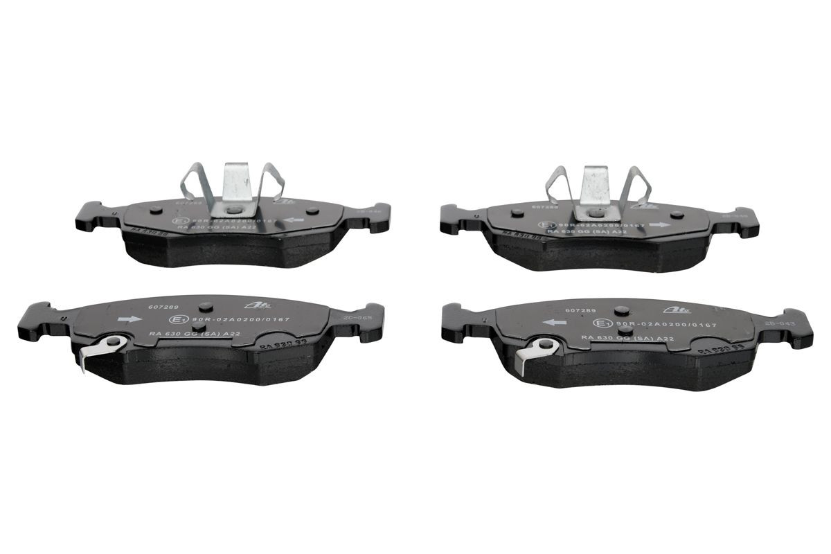 Stabdžių trinkelių rinkinys, diskinis stabdys ATE 13.0460-7289.2