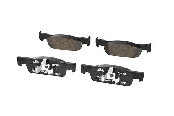 Stabdžių trinkelių rinkinys, diskinis stabdys ATE 13.0460-7298.2