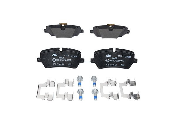 Stabdžių trinkelių rinkinys, diskinis stabdys ATE 13.0470-2604.2