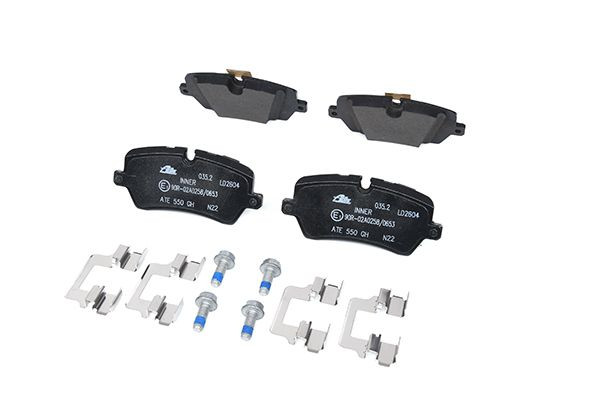 Stabdžių trinkelių rinkinys, diskinis stabdys ATE 13.0470-2604.2