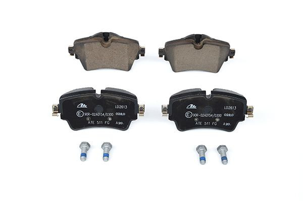 Stabdžių trinkelių rinkinys, diskinis stabdys ATE 13.0470-2613.2