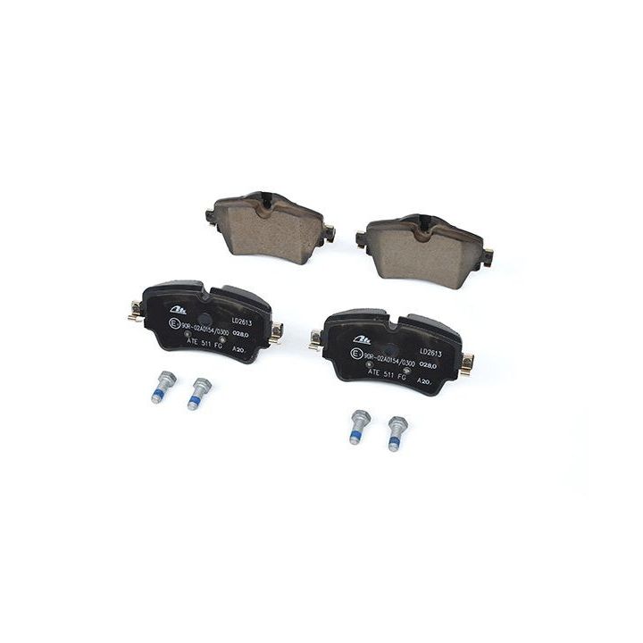 Stabdžių trinkelių rinkinys, diskinis stabdys ATE 13.0470-2613.2