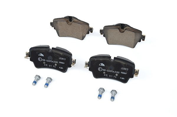 Stabdžių trinkelių rinkinys, diskinis stabdys ATE 13.0470-2613.2