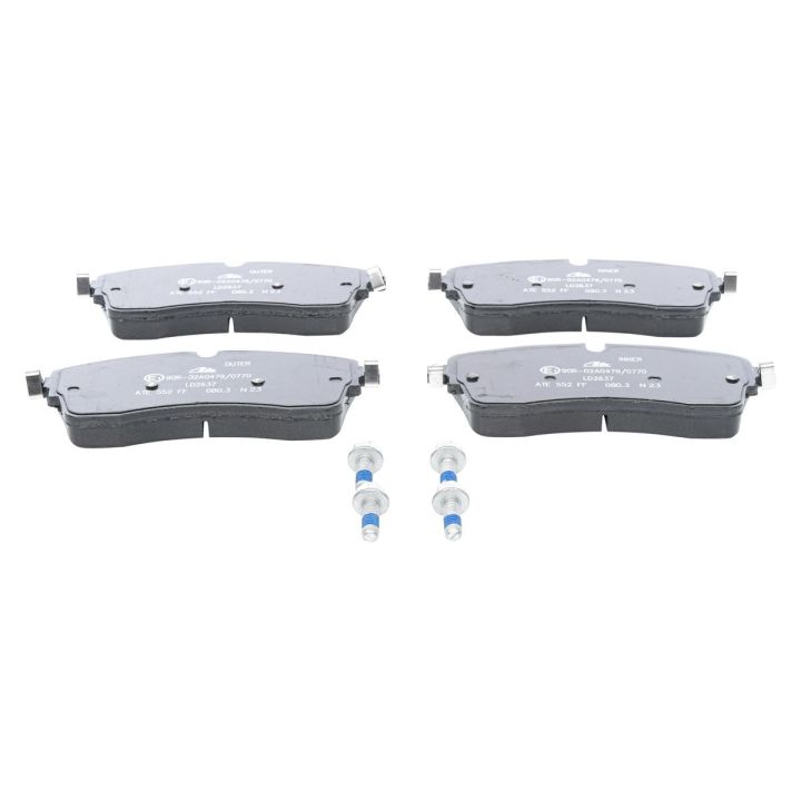 Stabdžių trinkelių rinkinys, diskinis stabdys ATE 13.0470-2637.2