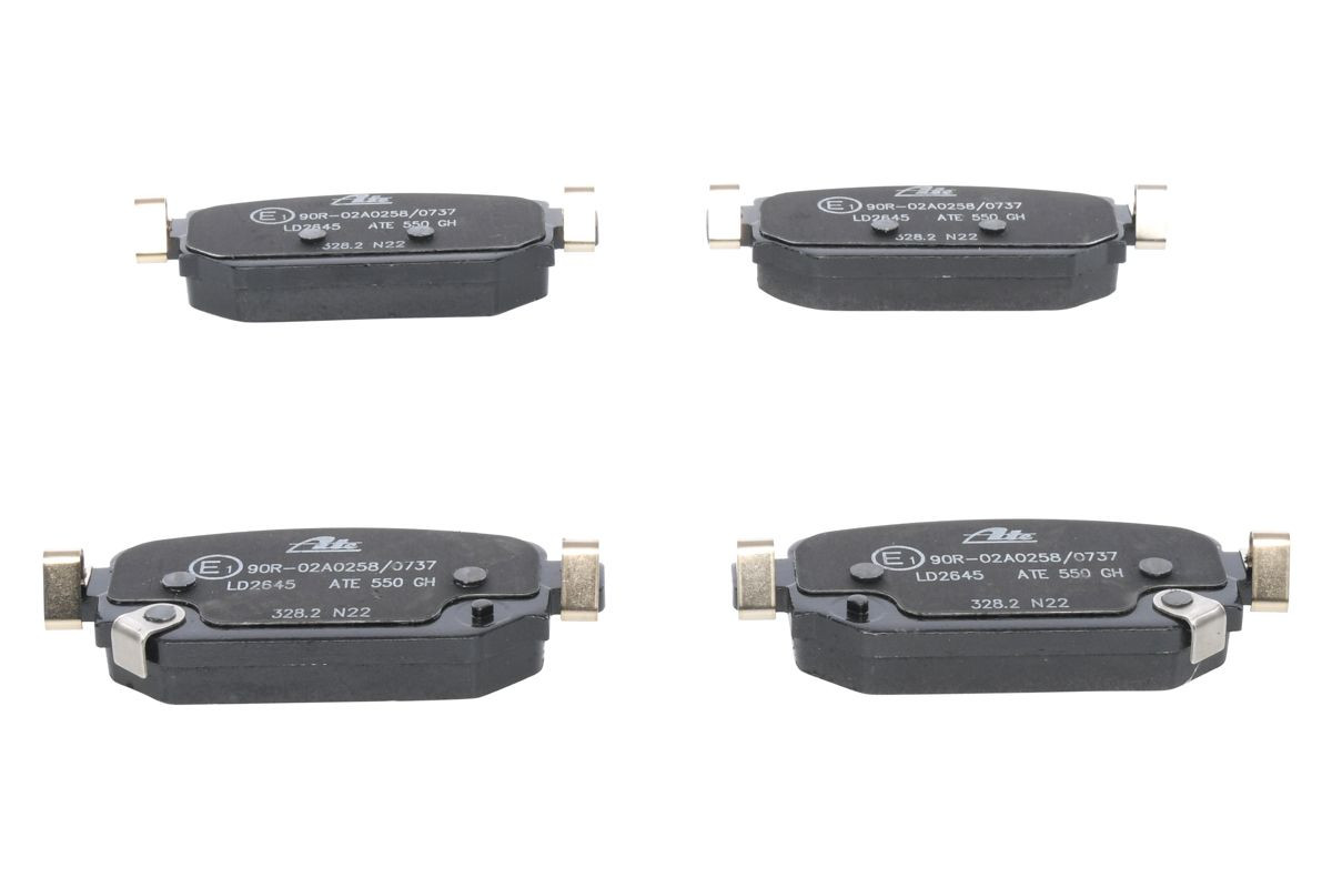 Stabdžių trinkelių rinkinys, diskinis stabdys ATE 13.0470-2645.2