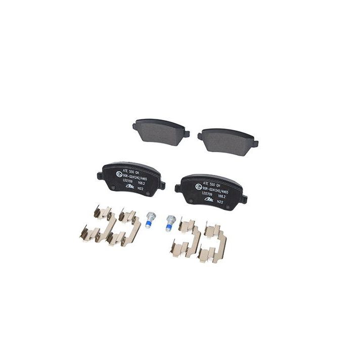 Stabdžių trinkelių rinkinys, diskinis stabdys ATE 13.0470-2709.2